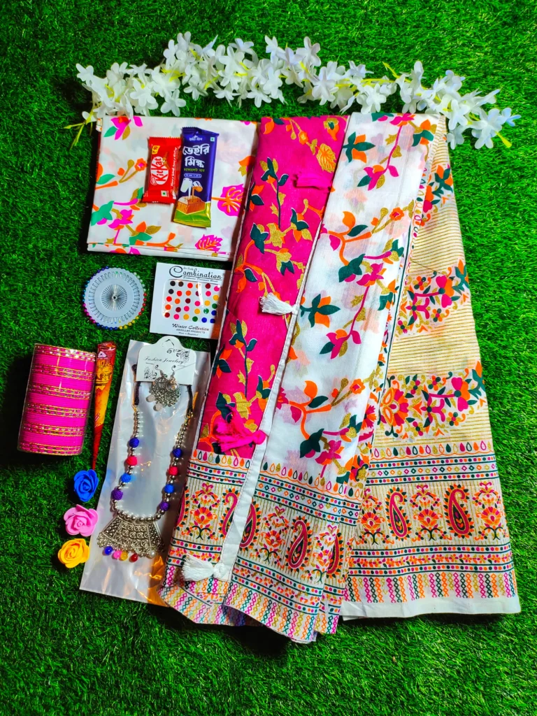 Premium Half Silk Sharee